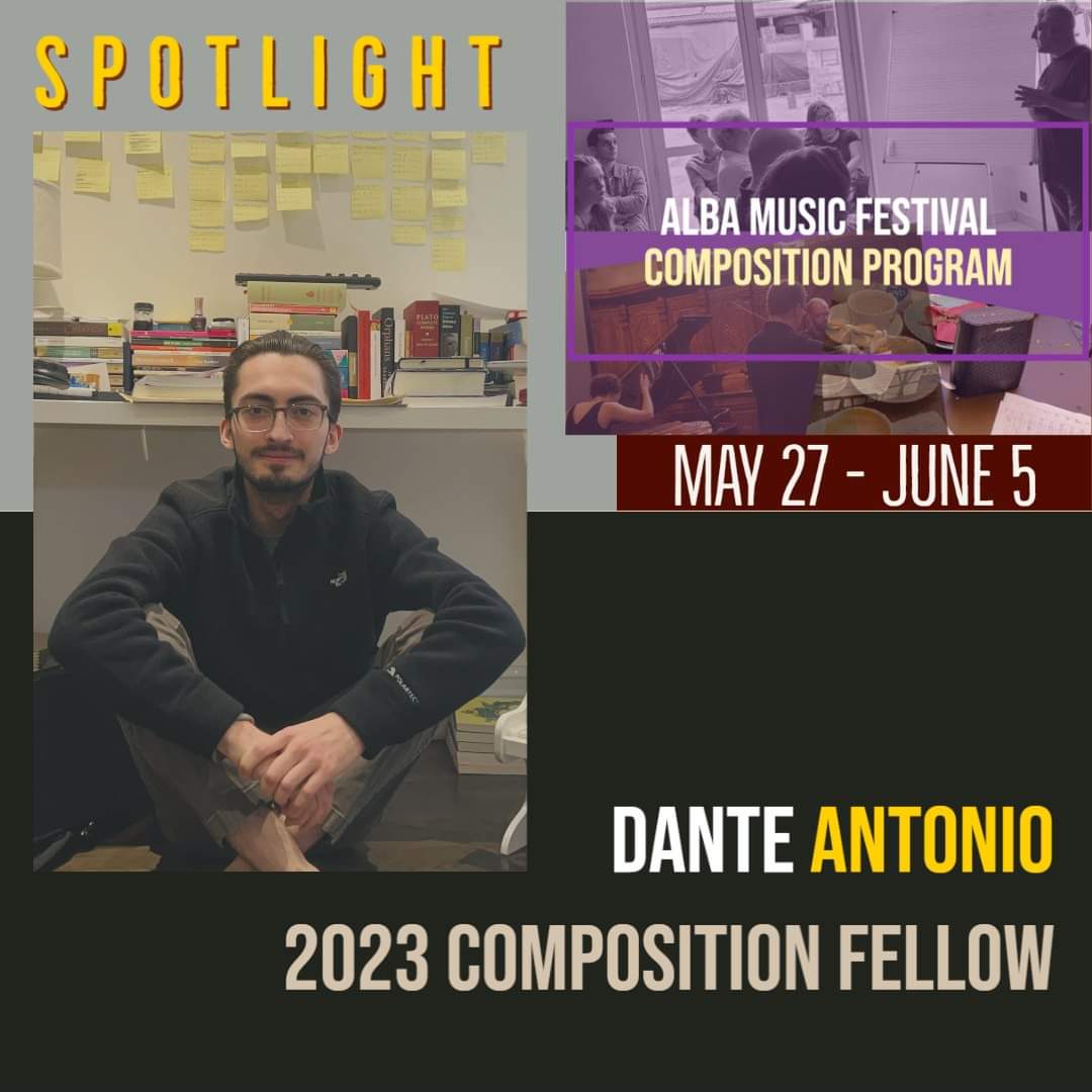 Alba Music Festival Composition Program tweet media