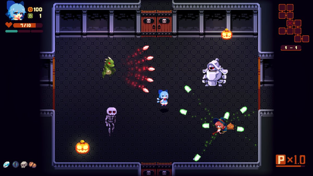 4GamerNews's tweet photo. 「東方紅夜狂宴 \~Red Empress Devil.」の体験版がSteamで公開に。ランダムダンジョン化した「紅魔館」を攻略しよう

https://t.co/1yGWSOUuD8

#東方Project

体験版では，「博麗霊夢」「霧雨魔理沙」「チルノ」の3人が使用できる。 https://t.co/YGuJ1gOxMF