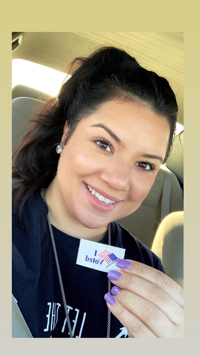 This counselor voted! #ProsperVotes not pictured: my two sisters and brother in law voting to support PISD teachers!💙💚