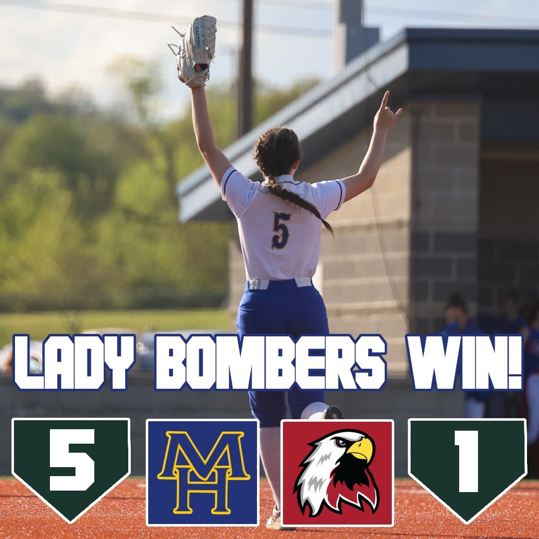 MHSoftball_'s tweet photo. [ W ]

#OneBomber https://t.co/M8QBIpqXxJ