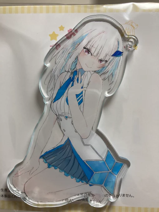 にじそ07で頒布するアクキー届いた!!かわいくできた