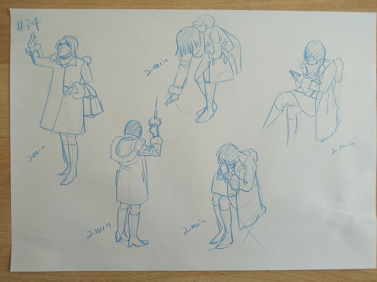 #さとまこクロッキー
#今日のクロッキー

＃33&amp;34
ハードボイルドな？サンタ、かっこいい！🤩✨ https://t.co/WO1khRpKOr