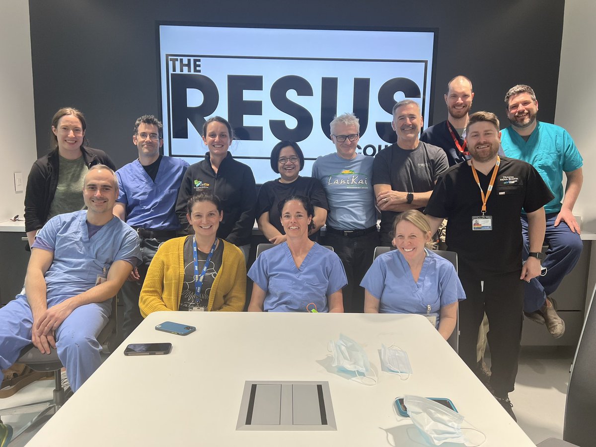 TheResusCourse's tweet image. Another edition of THE RESUS COURSE in the books. So honoured to learn with an amazing group of docs!
@SowersMD @ParxEM @hanawiemer @JBPArmstrongMD @DalEMCanada #emergencymedicine

theresuscourse.com

 #FOAMed #FOAMcc