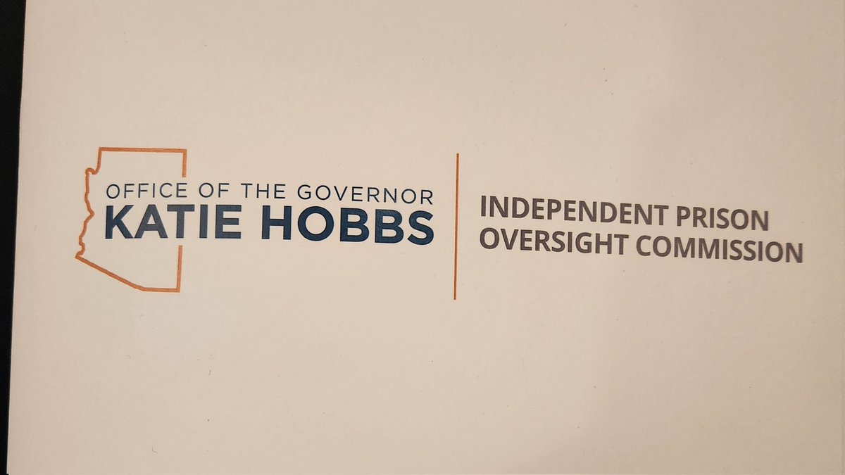 It is official! I've been appointed to Governor Hobbs's Prison Oversight Commission! Time to get to work!!!