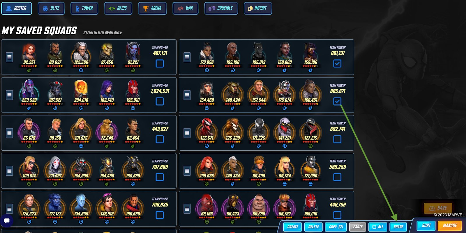 Marvel Strike Force Tier List (December 2023) Best Characters