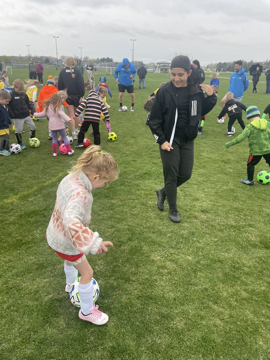 Thanks <a href="/IowaRush_North/">Iowa Rush SC North</a> for a great opportunity coaching Kicks for Kids tonight !