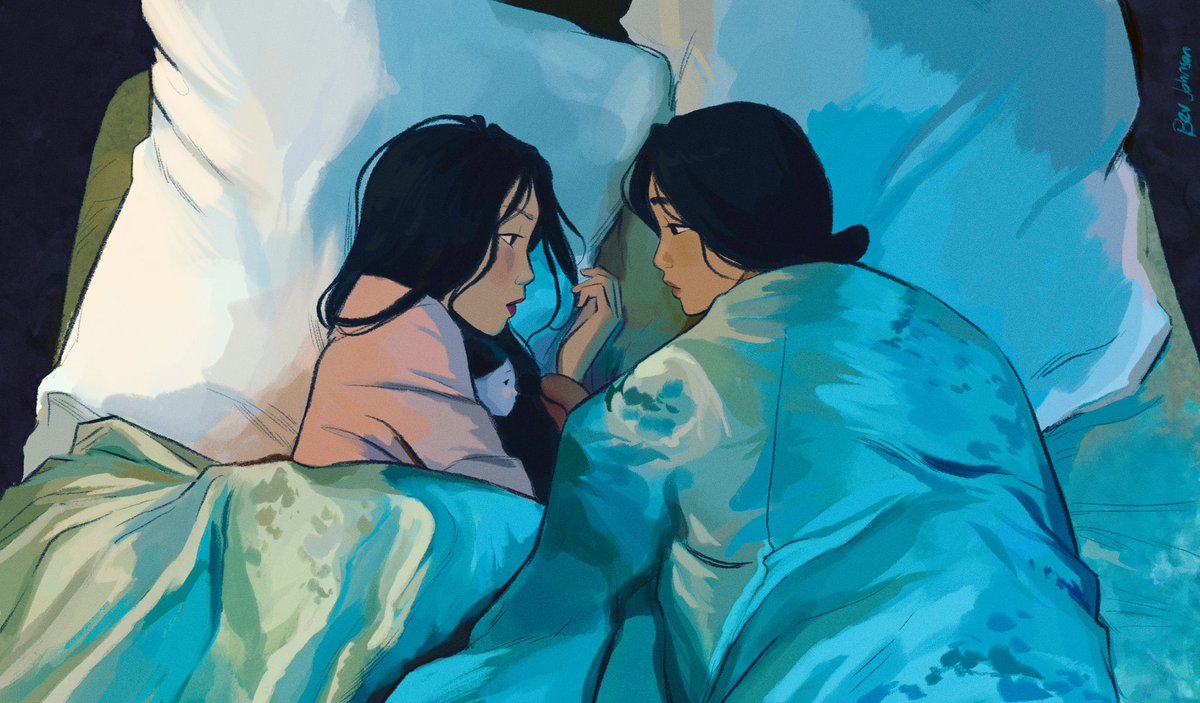 「quick study from the handmaiden」|Bev Johnson 🌸のイラスト
