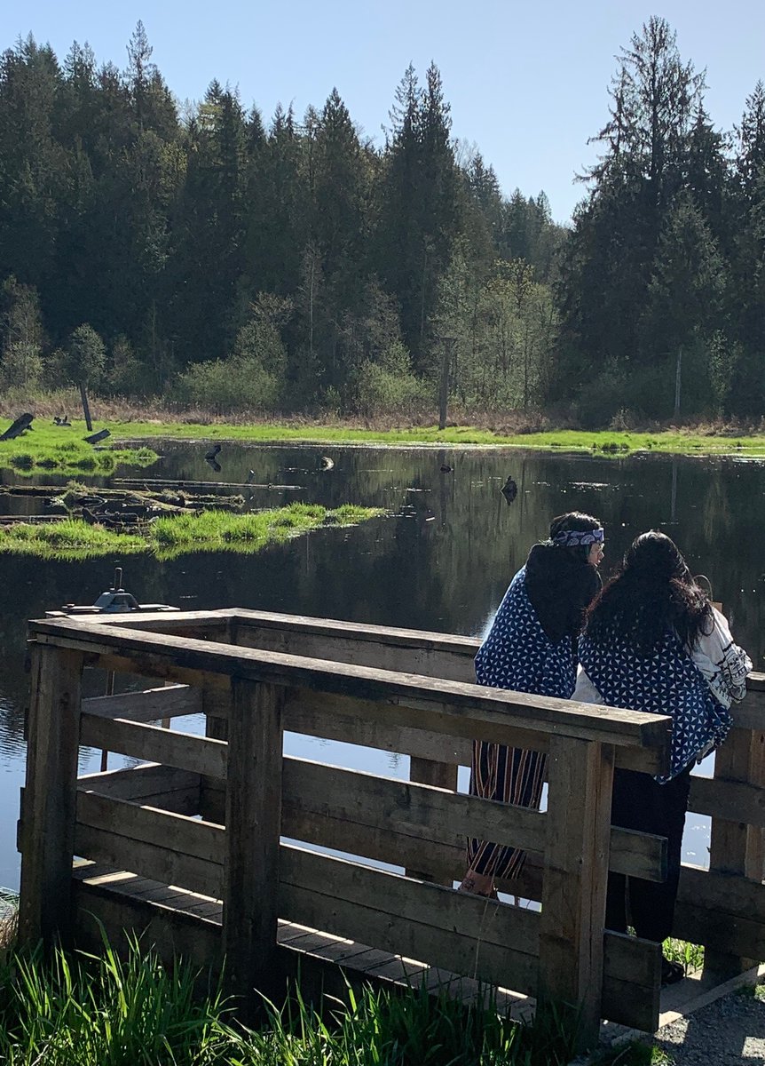 MarlaMarie14's tweet photo. Beautiful salmon release today at the Silverdale wetlands with Silverdale elementary and Kwantlen First Nations https://t.co/rathQoKNVF