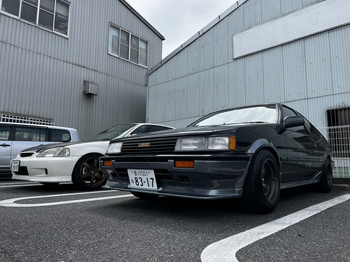 3maTori's tweet photo. はい！子供の頃から憧れだったレビンGT-V納車されました！もうね、本当に感無量です…
ハチロク界隈の方々よろしくお願いします！！
#AE86 #ハチロク #レビン https://t.co/Wvuqb6kkRf