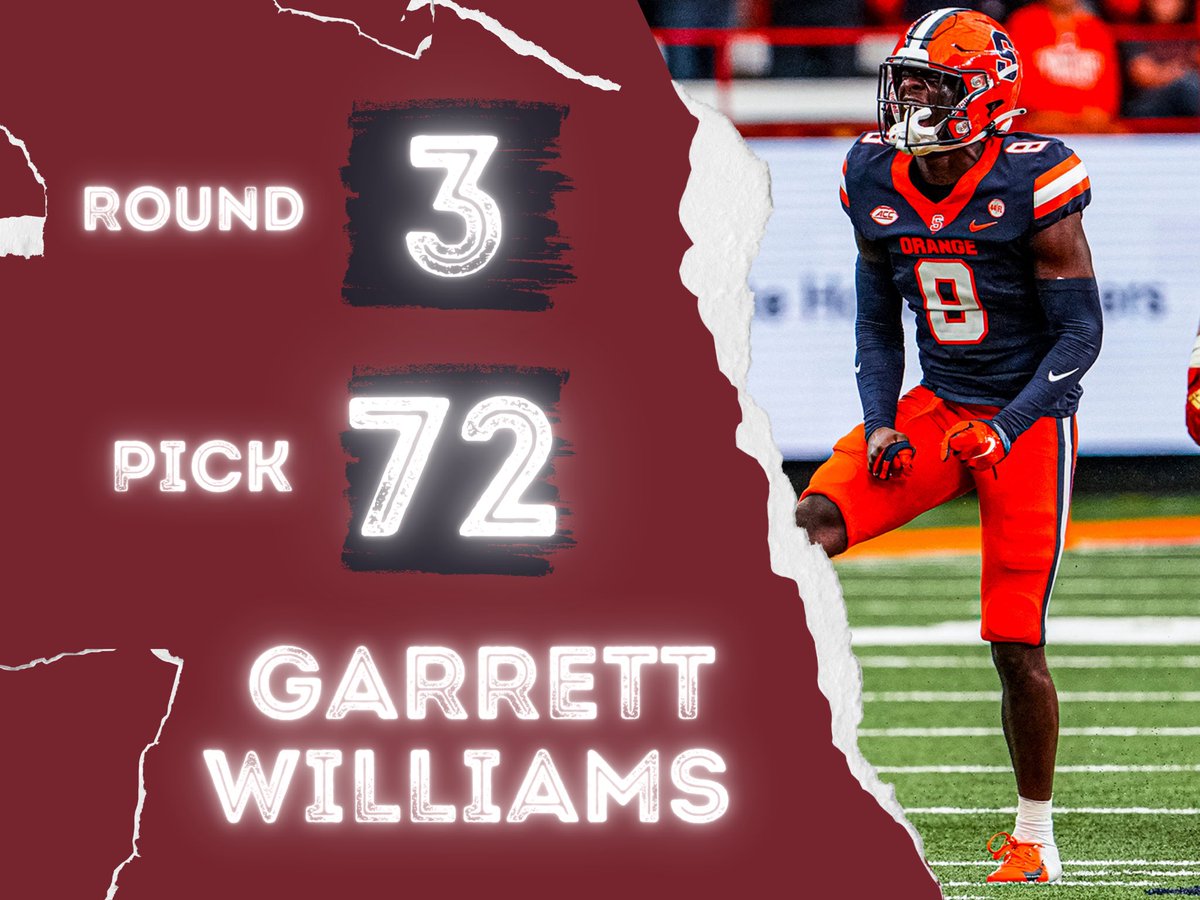 A possible starter for the Cardinals in the third, welcome Garrett Williams!