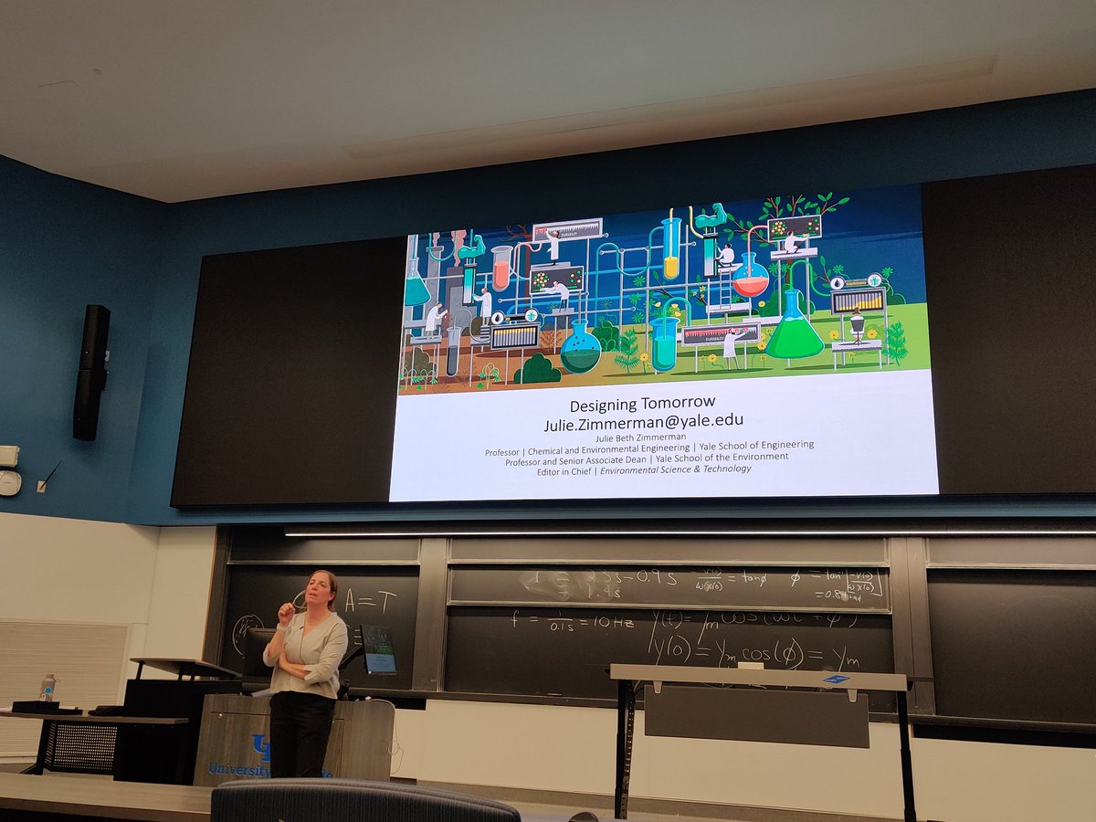 MdArafatAli1994's tweet image. An inspiring talk by @Yale Professor Julie Zimmerman @UBChemistry 
#greenchemistry 
#greenengineering