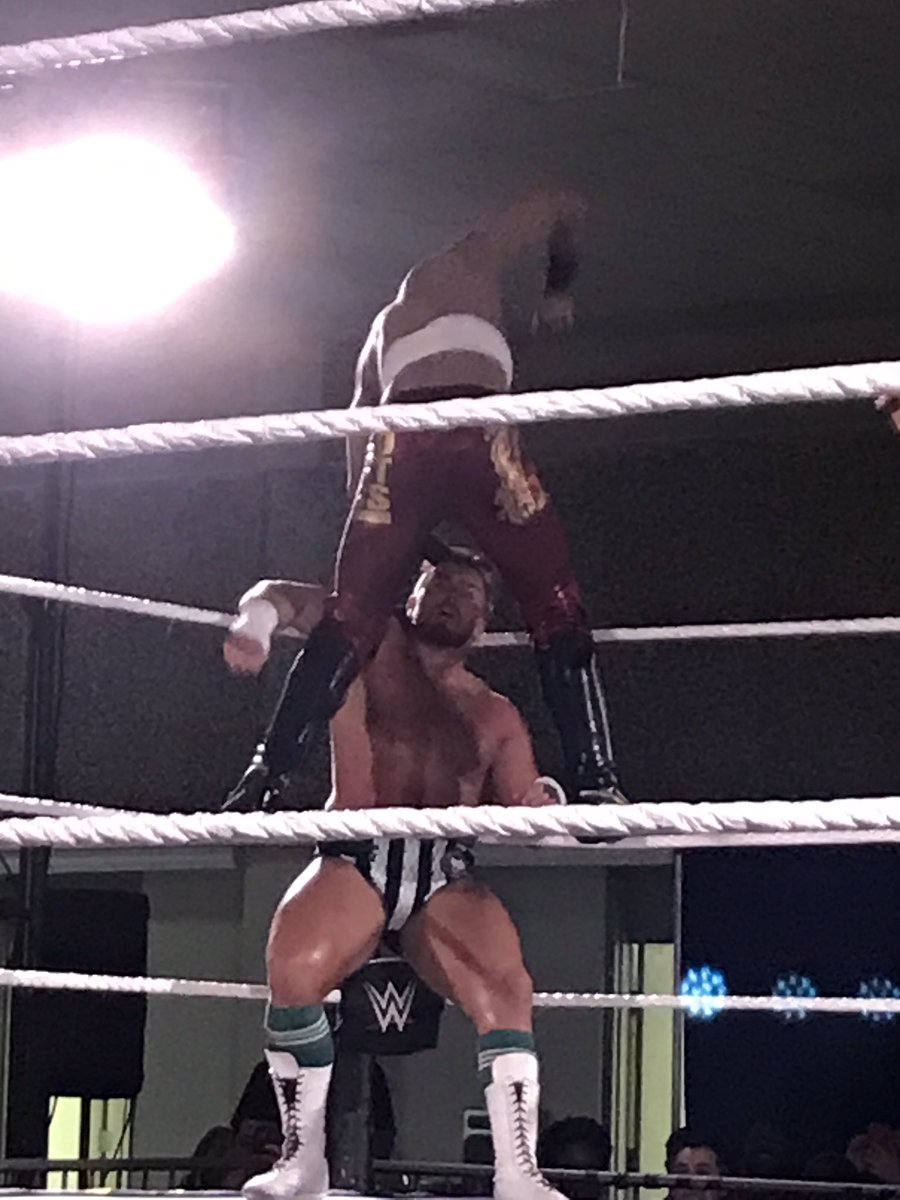 #nxtjacksonville  Notice Hayes has his ribs wrapped