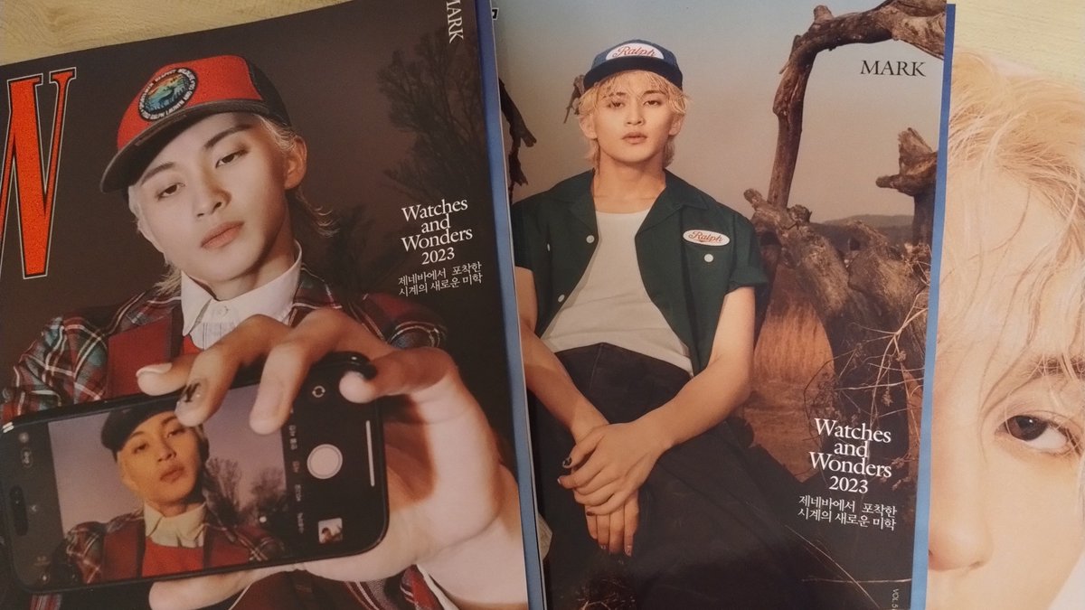 capablymark's tweet image. my markie magazines came today ☺️