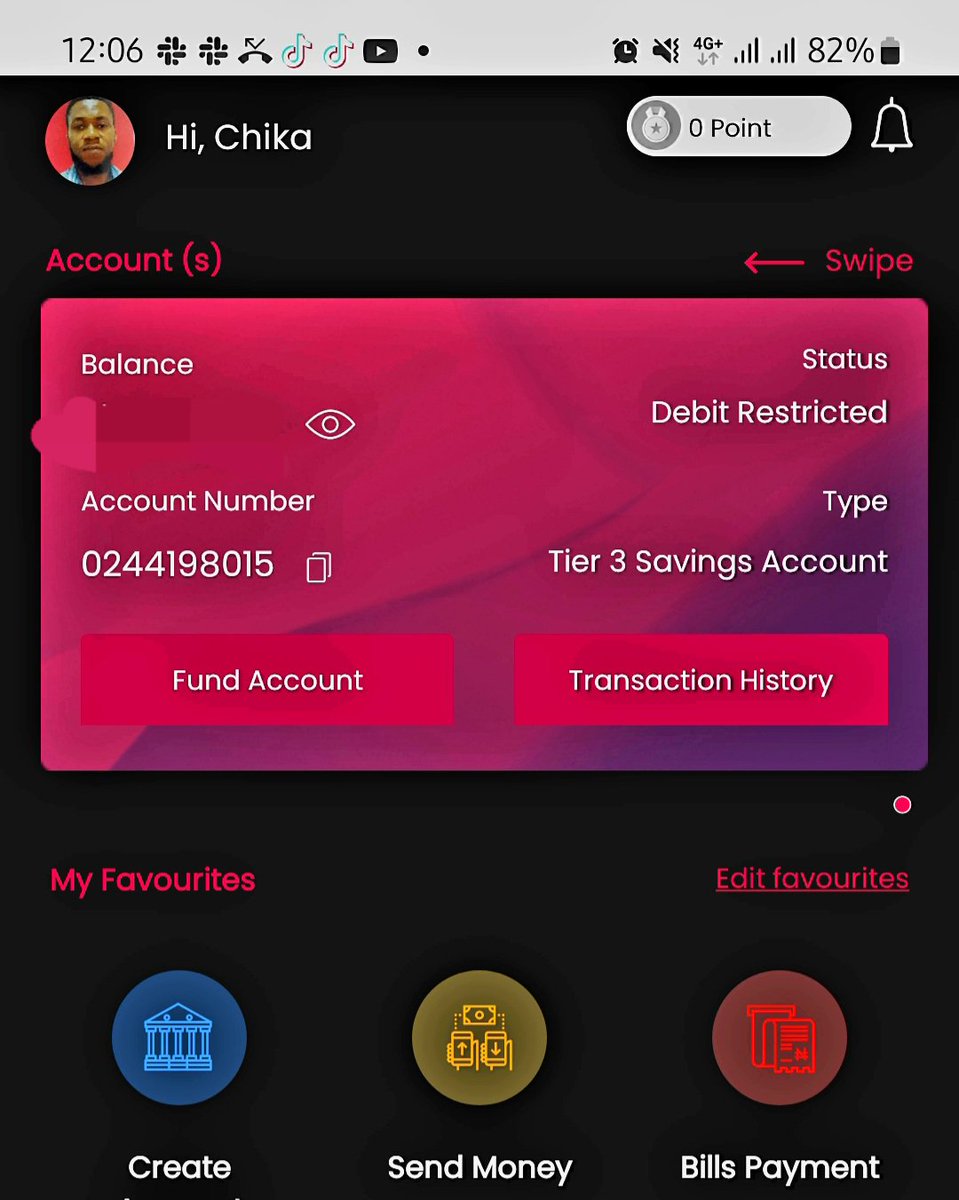 chuzksy's tweet photo. @alat_ng please help activate my account. I can't be saving on an account that is restricted. Thanks https://t.co/8bLShzuA9w