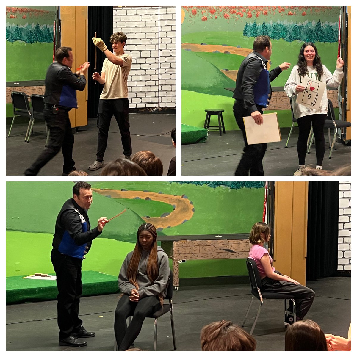 TPS_ResLife's tweet photo. @tps_news Our residential students spent a fun Friday night experiencing the magical talents of @magicofspeed  Seeing is believing! #TPSResLife https://t.co/ZFe9POAXMQ