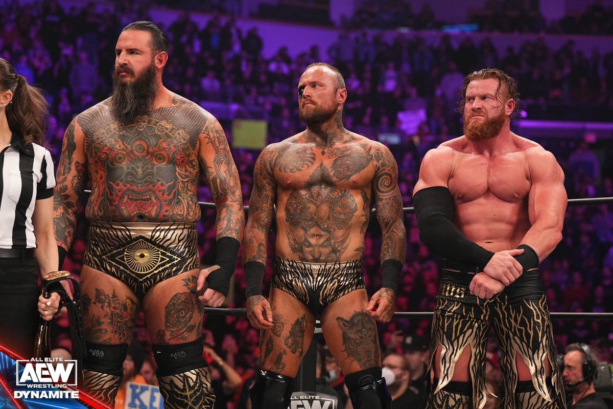 RealJackCassidy's tweet photo. Dude, House of Black need to be on tv more #AEWRampage https://t.co/vWaO8jux1o