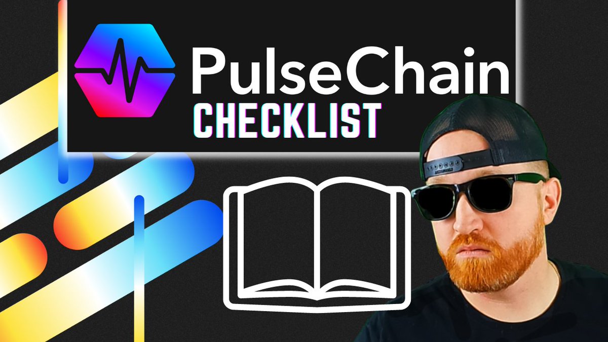 As promised, my #Pulsechain Launch Checklist video is complete. A deep dive into everything pulsechain launch and how to prepare. If you want the link to the video, RETWEET and LIKE this post, and I'll DM the link directly to you.