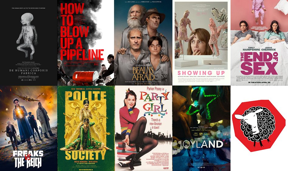 laemmleglendale's tweet image. Now Playing! 🎟️ laemmle.com/theater/glenda…
#PoliteSociety #HowToBlowUpAPipeline #BeauIsAfraid #ShowingUp #TheEndOfSex #FreaksVSTheReich #JoyLand #DeHumaniCorporisFabrica #PartyGirl