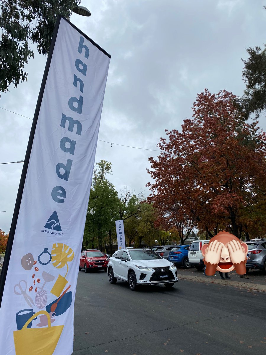 We’re thrilled to provide free bike parking at @HandmadeMarket at EPIC with our friends from @ACTPedalPower. Thanks to volunteers from across ACT for helping us run this today and 9-4 Sun. We’re outside Budawang Pavillion.