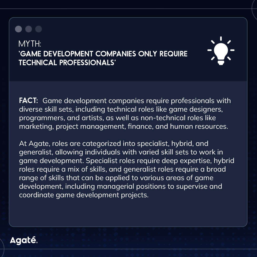 AgateInt's tweet photo. So, whether you have deep expertise, a mix of skills, or a broad range of skills, there's a place for you in the game industry! ๐ฎ
#Agate #AgateInternational #FunFact #GameDevFact #Gamification #English #LearnEnglish #Education #Game #GameIndustry #GameDevID #GameDevelopment https://t.co/PpHyYVHpr5