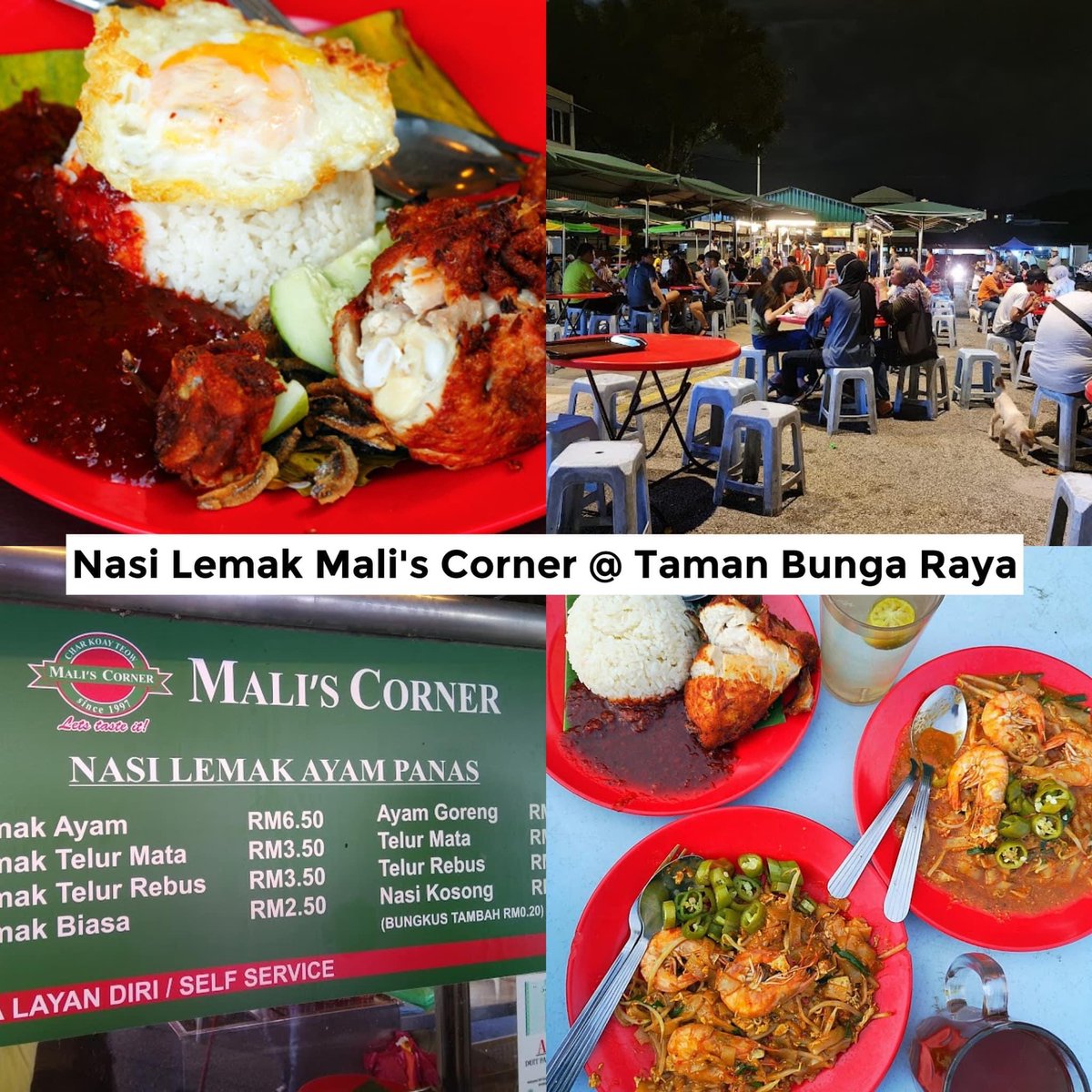 Jomkitamy's tweet photo. 10 Nasi Lemak paling best di KL! #JomKita 

Peminat nasi lemak yang taktau nak cari kat mana nasi lemak paling best, korang boleh refer sini! Memang terpaling padulahh!

Sumber: Halal Foodie https://t.co/0IAAQrP1s9