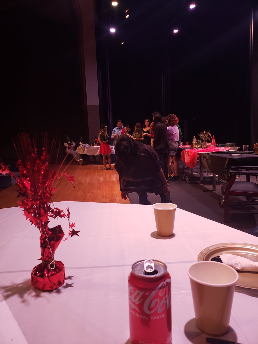 Just closed the first show I wrote with the best group of kids I could have ever asked for! Biggest crowds we've had since pre-COVID. Could not be more proud. Thank you to Principal Martinez for sponsoring our event! Go Lobos!