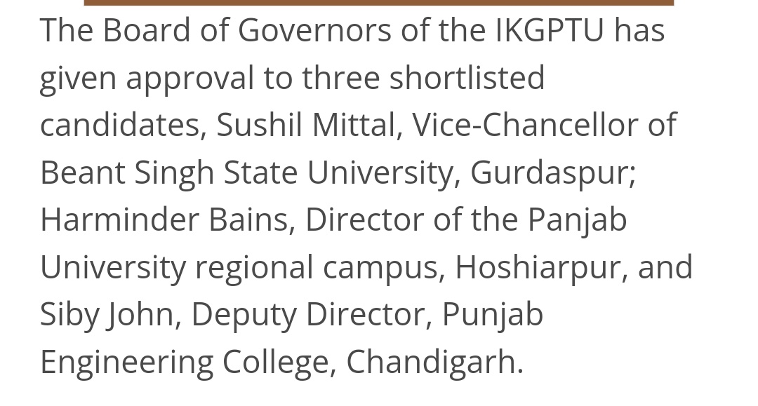 ErSarb's tweet photo. Please, appoint new VC asap. So students can get their degree and do further studies.

@BhagwantMann https://t.co/iwhv7csadg