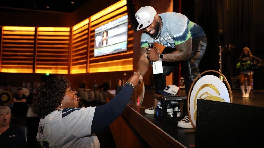 Scenes from Draft Party Day ✌️ at <a href="/EQCasino/">Emerald Queen Casino</a>!