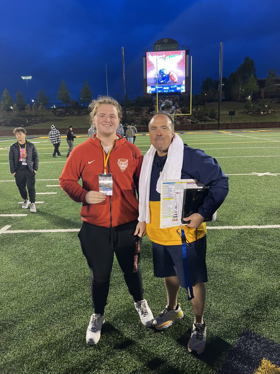 TaylorRig73's tweet photo. Had a great time at UCO I wanna thank everyone for their hospitality and for taking good care of us! 
@_CoachDonald @AdamDorrel @ucobronchofb https://t.co/Wjbx7VngH1