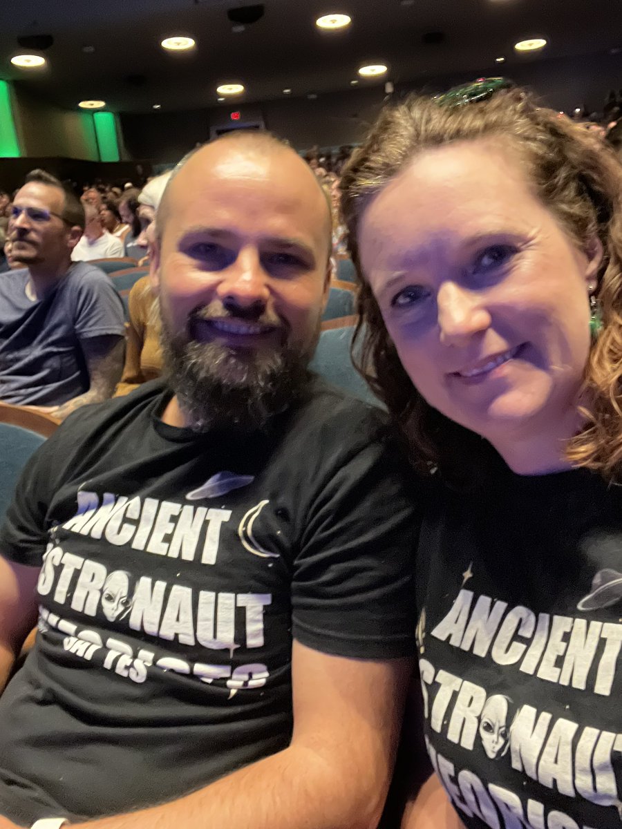 J_B_Sher's tweet photo. I very much enjoyed hearing their discussion. These men are some of the most brilliant minds #charlottenc #ancientalienslive https://t.co/ENOoSQvHxb