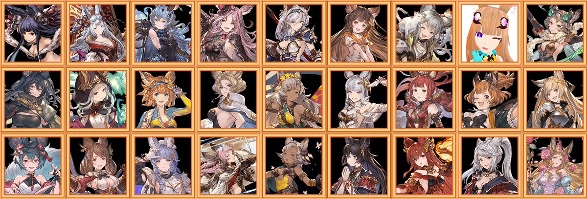 Air_Clone_Ex's tweet photo. 【グラブル制作目標図】 目標は27体４種類のモデリング制作の設計図(再び書き直し) ”ヒューマン„27体数 ”エルーン„27体数 ”ハーヴィン„23体数(残り４体) ”ドラフ„22体数(残り５体) https://t.co/xDnb1JhuCZ