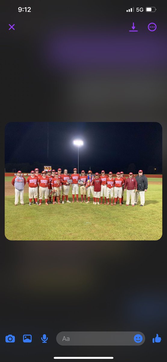 Tigers scratch out a 7-6 win and are District Tournament Champions for the third straight year.