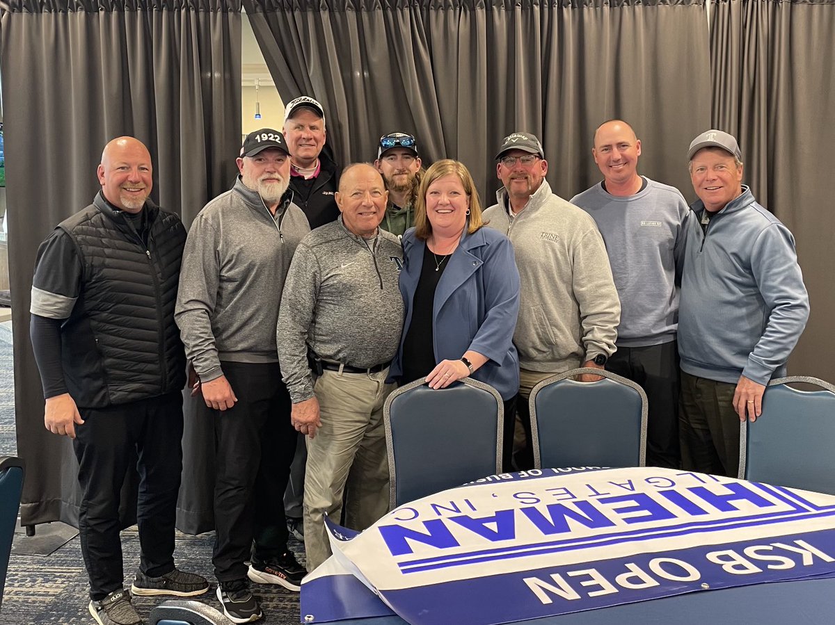 Always great to give back to #KSB golf program with family and friends!!