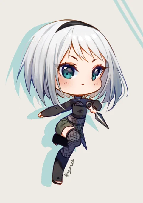 Some Ko-fi chibis promo commission for supporters!
