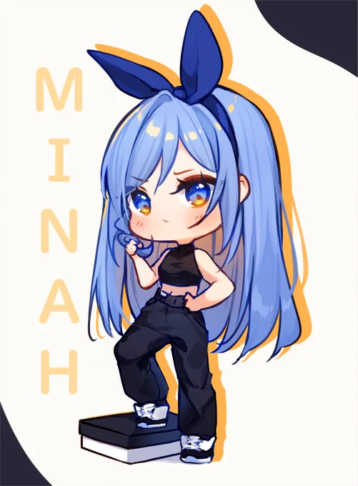 Some Ko-fi chibis promo commission for supporters!