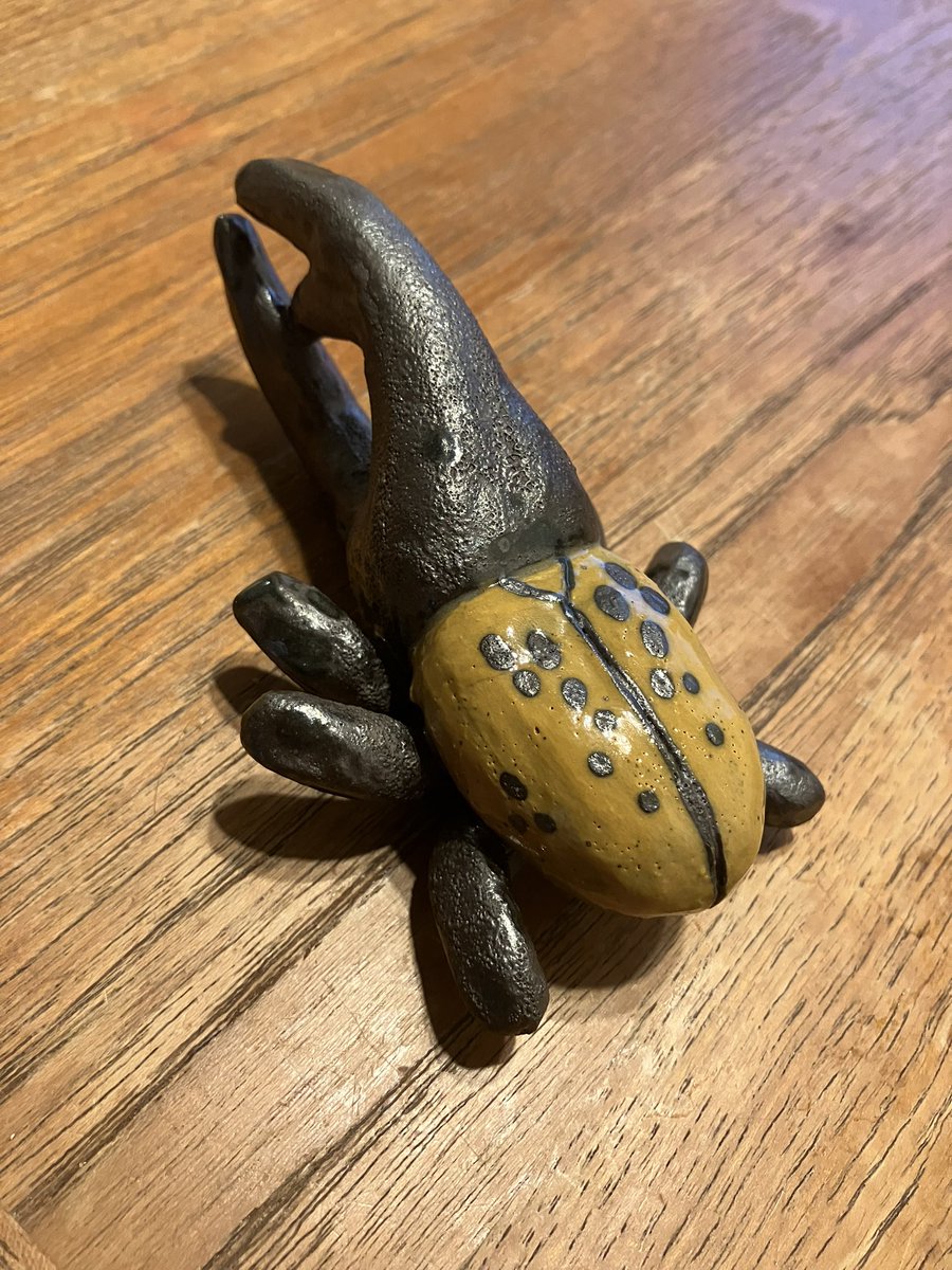 「fresh ceramic beetles!!」|🐙🦑👁️one-eyed Guy enjoyer👁️ comms openのイラスト