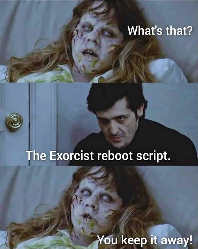 marixapanda's tweet photo. Indeed!I have no interest in the reboot!Mehhh! https://t.co/kgDj5AfJeB