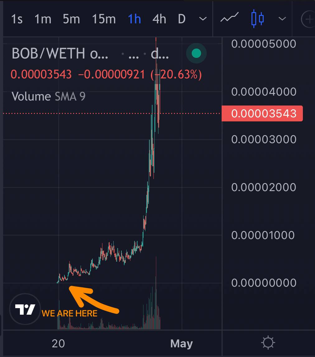 BobBnbToken's tweet photo. Hi Daddy we just following you @BobEthToken @elonmusk @BSCGemsAlert

#BOBBNB #Bob $BOB #MEMESEASON #BSC #BNB https://t.co/iLnBlCRWBe