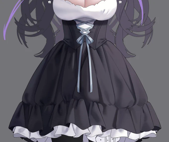 my vtuber baby's dress :3c