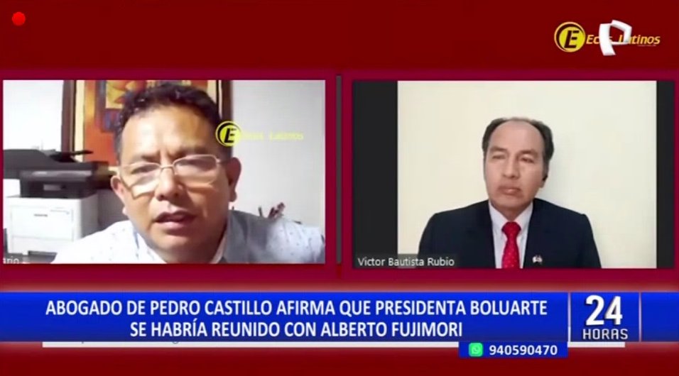 PanamericanaTV's tweet photo. 🔴 #EnVivo | Abogado de #PerdroCastillo afirma que #DinaBoluarte habría visitado a #AlbertoFujimori en Barbadillo
#PanamericanaTelevisión #PanamericanaNoticias #24Horas | Más detalles en ► https://t.co/NDeYp3E0yA https://t.co/2tkC4n1U0X