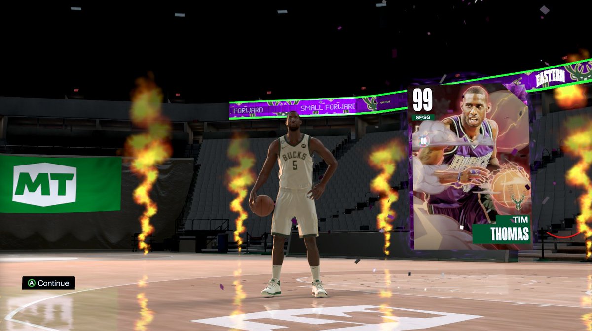 Cash8x's tweet image. HIM THOMAS. LAST SINGLE. @NBA2K_MyTEAM @spontaneousJei #NBA2K23
#myteamcommunity #nba2k23myteam