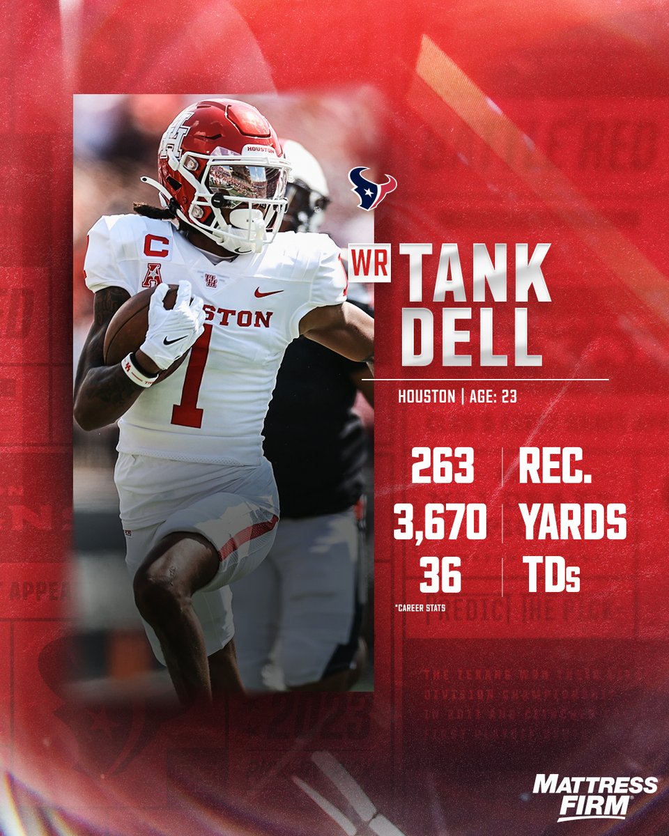 HoustonTexans's tweet photo. Our Tank's got speed 💨 https://t.co/7W6bUBUFba
