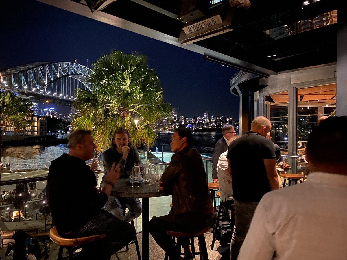 MajorDuffles's tweet photo. Another great Real Vision meet up in Sydney this month, the tribe is growing… with Melbourne, Perth and Auckland tribes forming, more to follow… #rvmeetups @RealVision @RaoulGMI @RealVisionBot @TheRVCollective https://t.co/fFU1WhFDUY