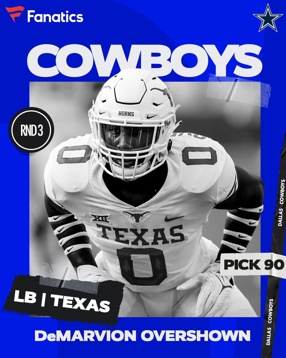 🤘 ATX ✈️ DFW ⭐️
He’s just HOOKED on Texas 😉

Welcome to #CowboysNation, @AGENT0__!

#CowboysDraft | @Fanatics