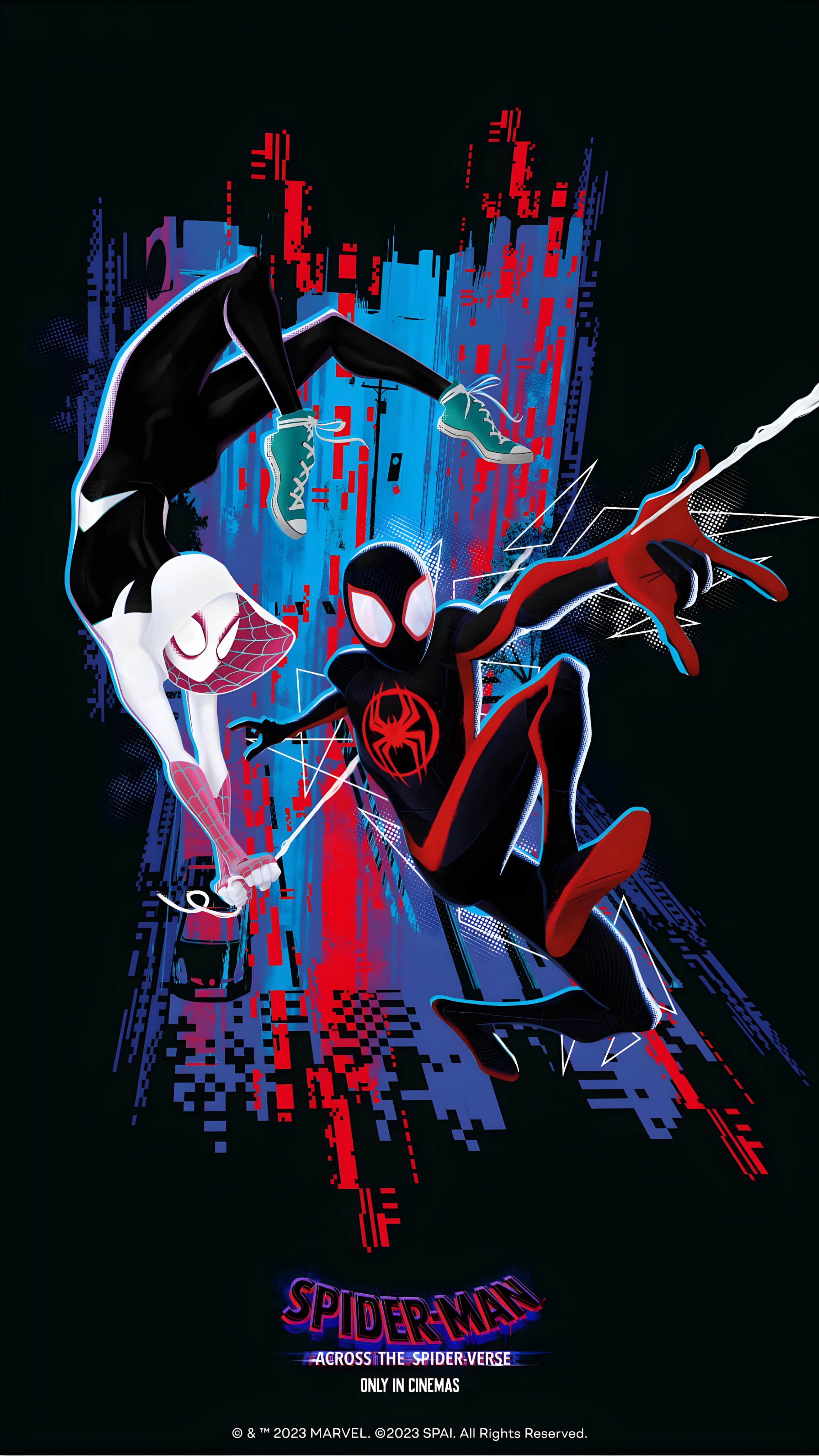 New Spider-Man: Across the Spider-Verse Poster is Action Packed