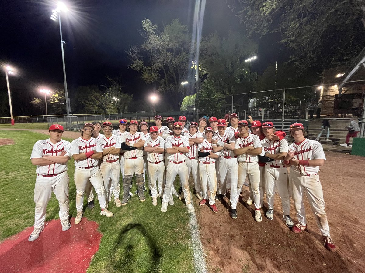 Nice W, 9-2 tonight!  Lead off 💣 by <a href="/TylerMacon5/">Tyler Macon</a> , dominating performance by <a href="/JPearsonKHS2023/">Jack Pearson</a> on the hill, and <a href="/AidenDennis15/">Aiden Dennis</a> shut the door!  Good team defense, highlighted by a triple play to get out of our only jam!  Back at it tomorrow!