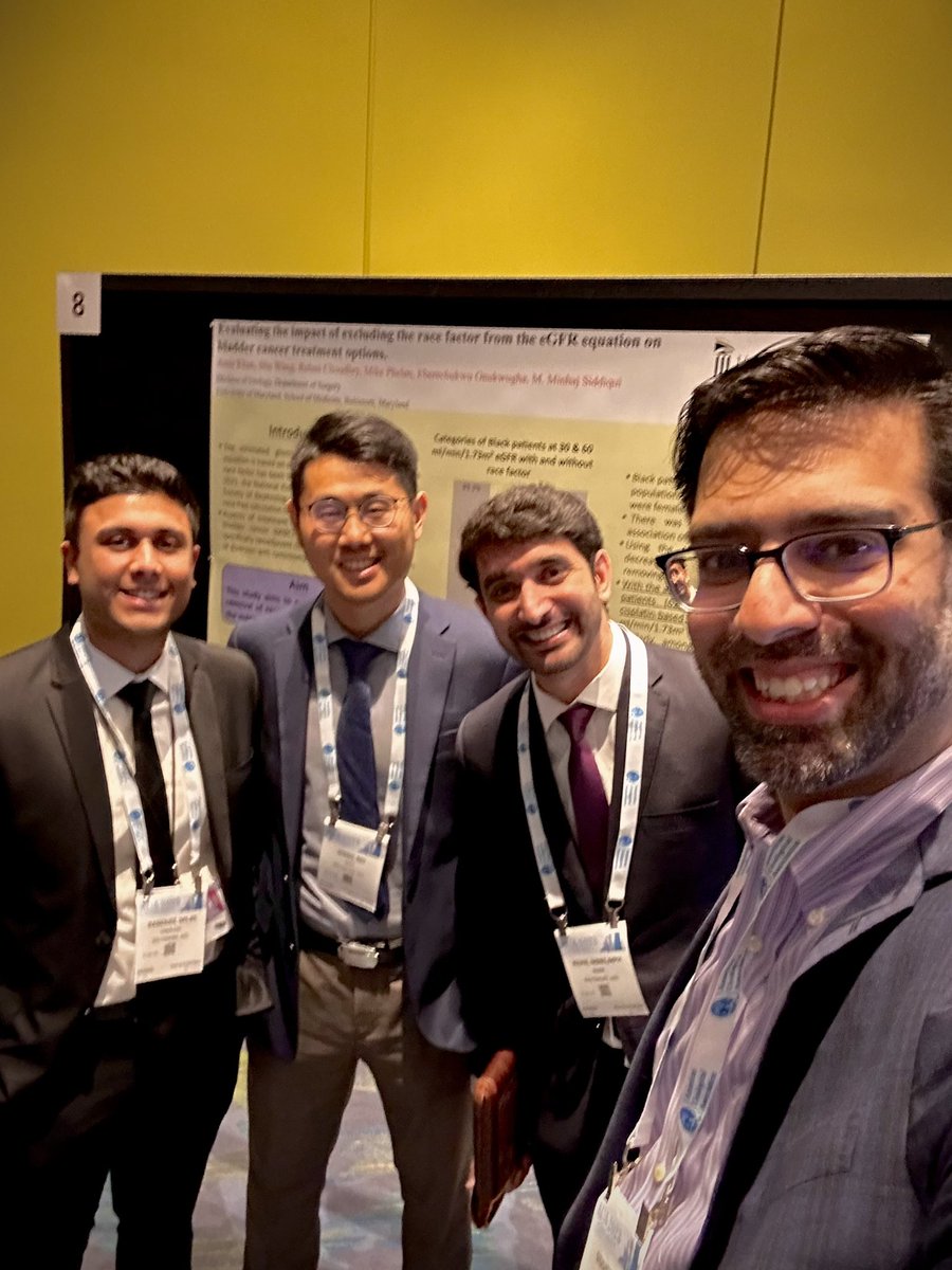 Amir Khan (@amirkhanuro) on Twitter photo It was my first time participating in #AUA and I was so impressed by the enormous amount of knowledge produced through research & innovation in Urology.
Absolutely an honor to interact with brilliant Uro minds across the World.
#AUA2023 <a href="/ShuWangMD/">Shu Wang, MD</a> <a href="/MMSiddiquiMD/">Minhaj Siddiqui</a> It was my first time participating in #AUA and I was so impressed by the enormous amount of knowledge produced through research & innovation in Urology.
Absolutely an honor to interact with brilliant Uro minds across the World.
#AUA2023 <a href="/ShuWangMD/">Shu Wang, MD</a> <a href="/MMSiddiquiMD/">Minhaj Siddiqui</a>