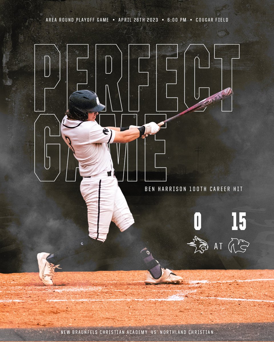 ncs_athletes's tweet photo. What a way to send us to the next round.
Great energy out there tonight!

Tyler Carnes threw a perfect game and Ben Harrison got his 100th career hit!
@ben_harrison05 @tyler09carnes @NCougarBaseball @NorthlandCougs @benvigil21 #TapIn https://t.co/HnL985o3sL