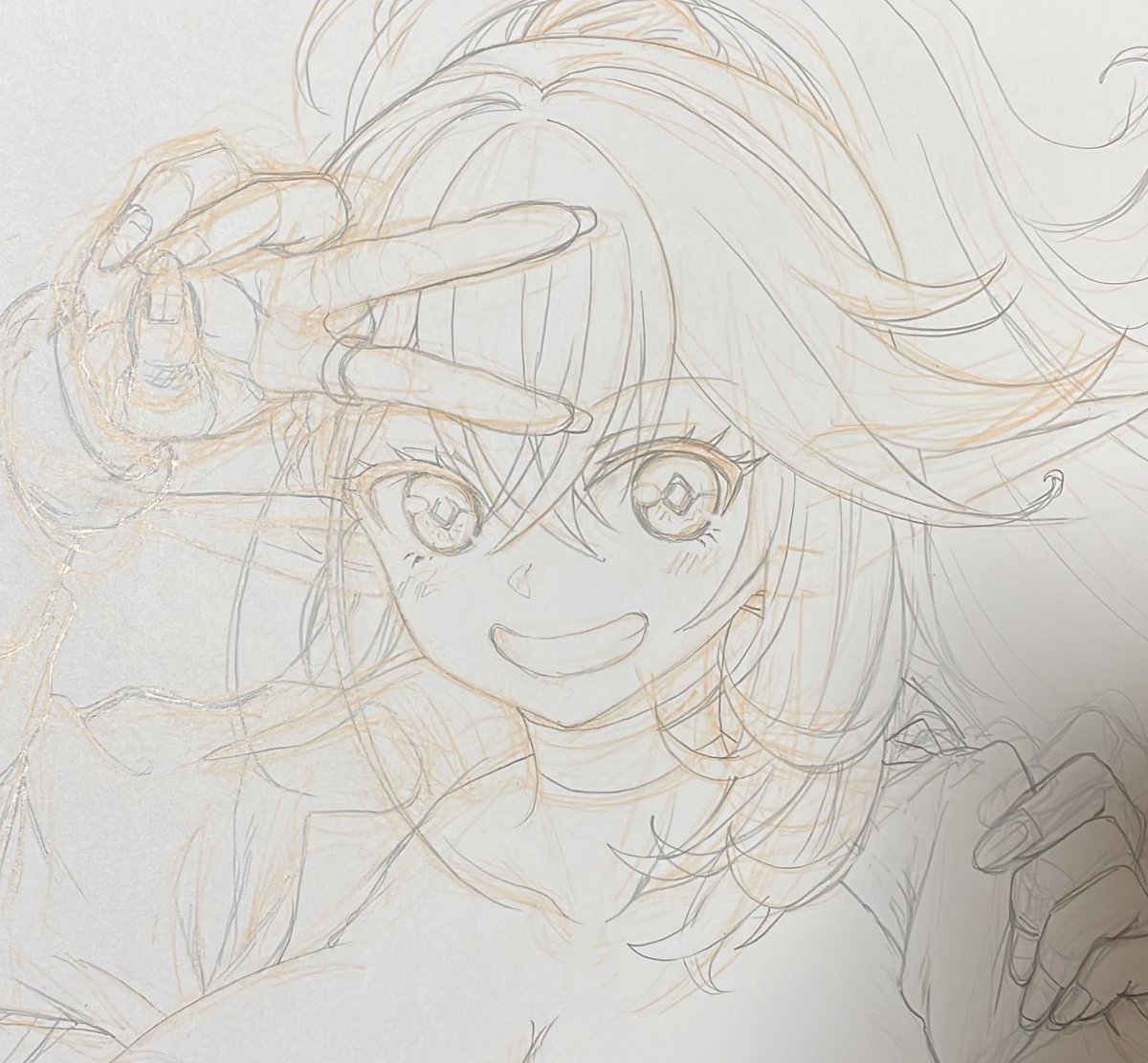 「コミティア用に色紙描き描き… コミ1用の色紙と既にリクエストもらってる分の色紙も」|URAN✦コミティアあ16aコミ1J01bのイラスト