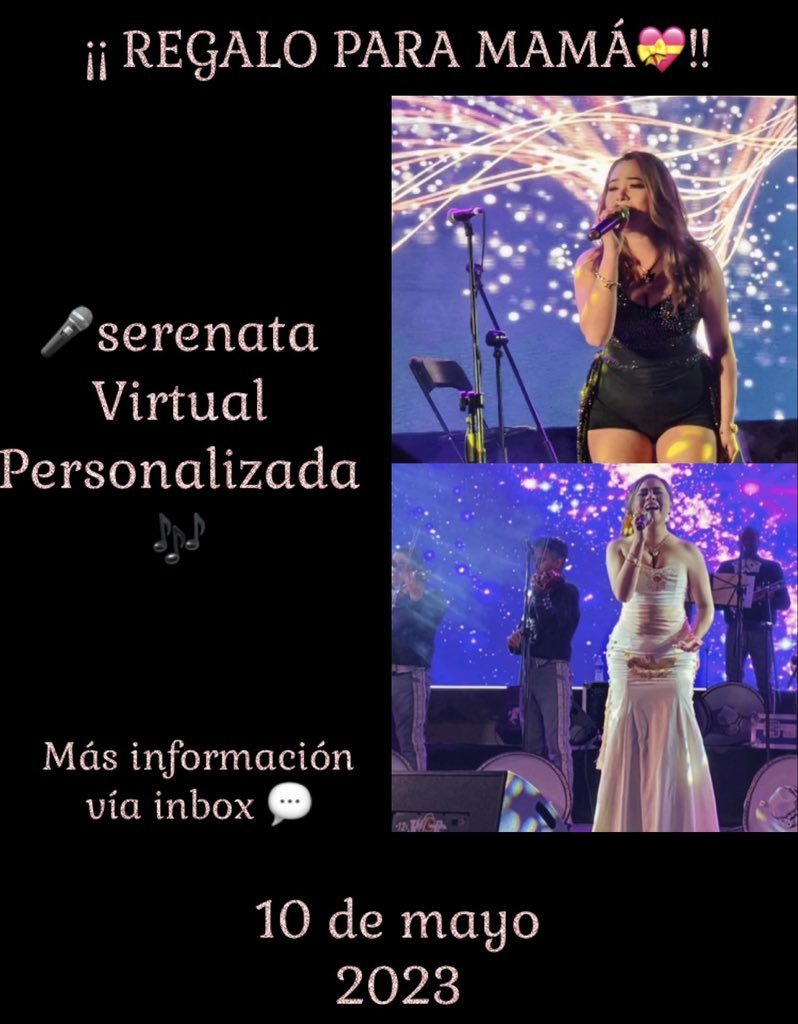 Serenata para mamá 💝